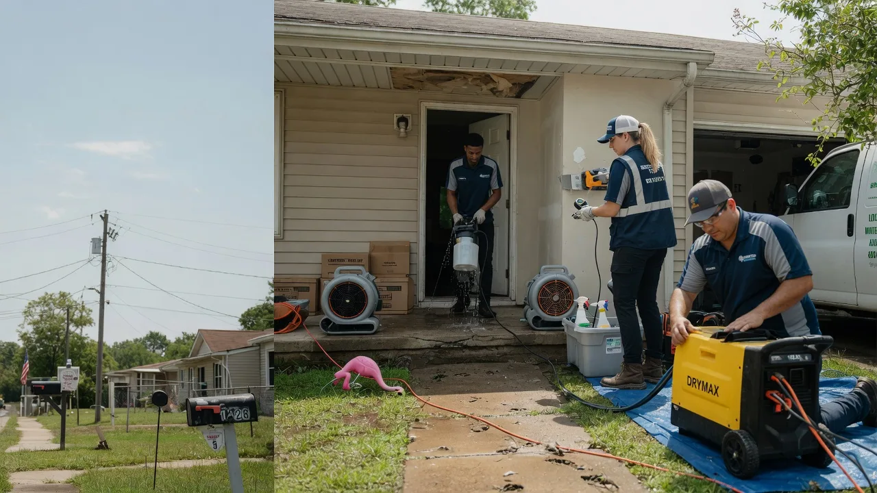 Storm Damage Water Removal in Greenwell Springs, LA near me